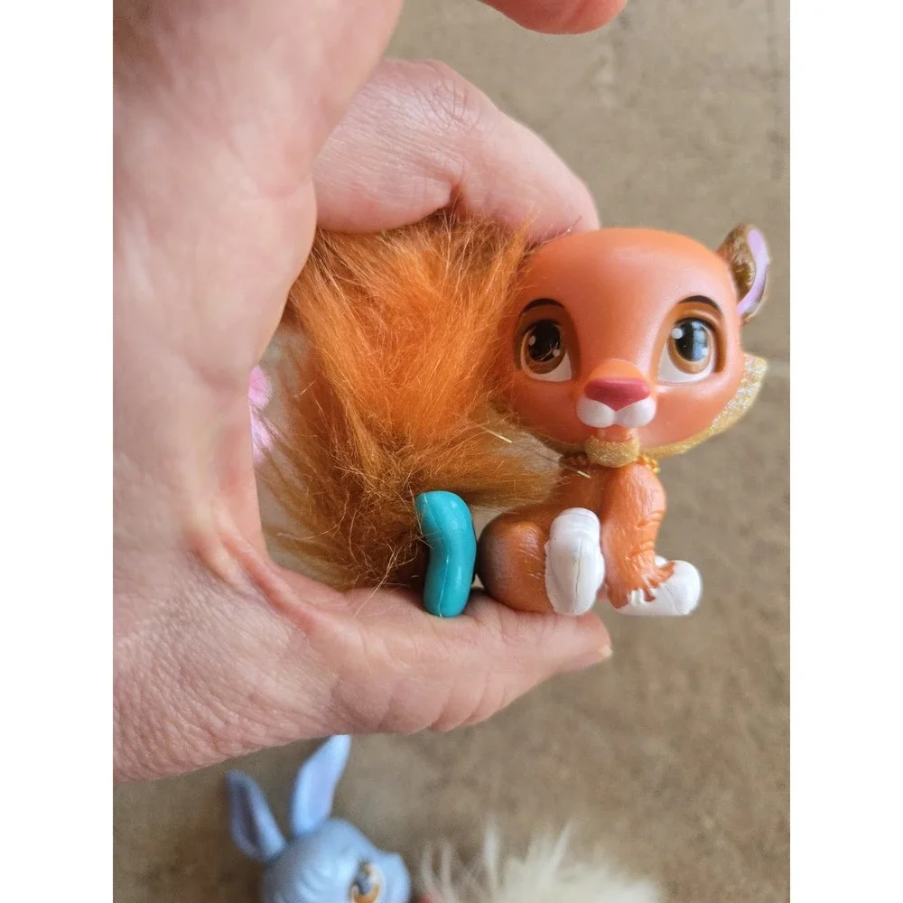 3Disney Palace Pets Princess Beauty Cat Berry Sultan Furry Tail Friends Toy